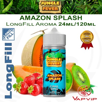 AMAZON SPLASH LongFill Aroma 24/120ml - Jungle Fever