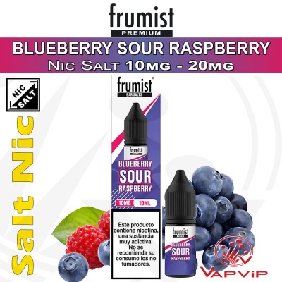BLUEBERRY SOUR RASPBERRY Frumist Salt