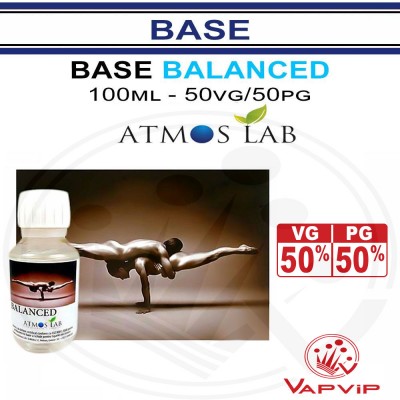 BALANCED Base 50/50 (VG-PG) - Atmos Lab