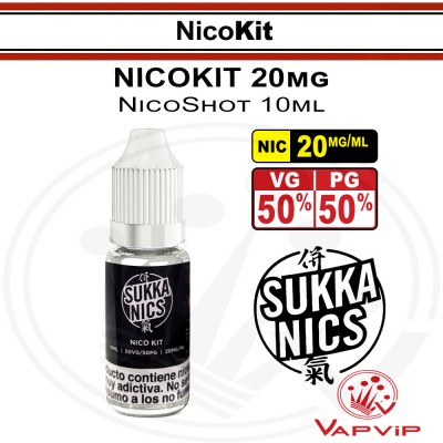 NicoKit Sukka 20mg/ml Nico-Shot