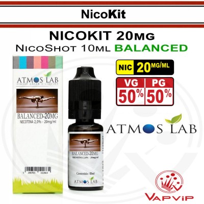 NicoKit Atmos Lab 20mg/ml BALANCED Booster Nico-Shot