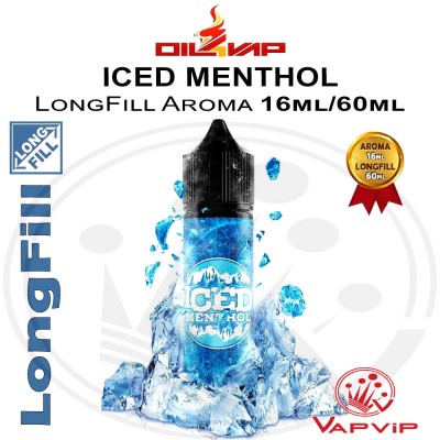 ICED MENTHOL LongFill 16/60ml - Oil4Vap