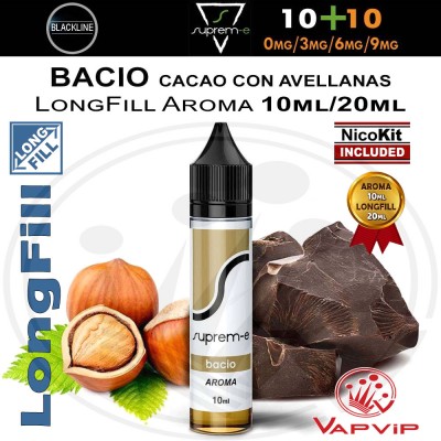 BACIO 20ml Chocolate with Hazelnuts eliquid Mini Shot - Suprem-e