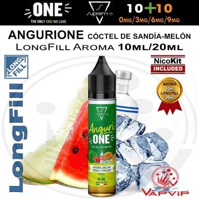 ANGURIONE Cóctel de Sandía y Melón 20ml e-liquido Mini Shot - Suprem-e
