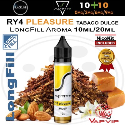 RY4 PLEASURE 20ml Tabaco dulce e-liquido Mini Shot - Suprem-e
