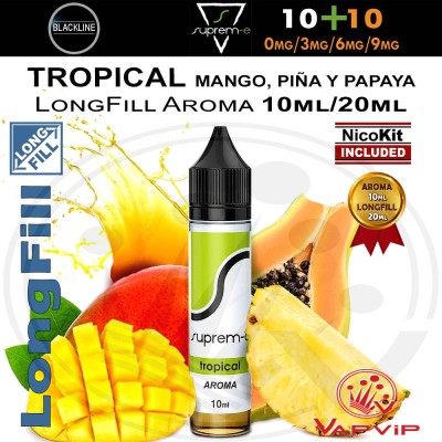 TROPICAL 20ml Mango eliquid Mini Shot - Suprem-e
