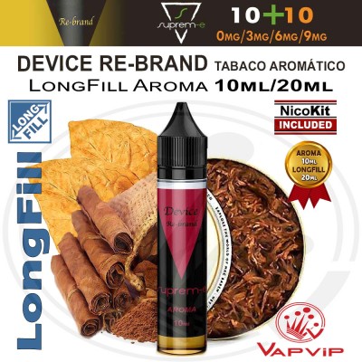 DEVICE RE-BRAND 20ml e-liquido Mini Shot - Suprem-e
