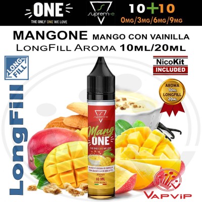 MANGONE Mango con Vainilla 20ml e-liquido Mini Shot - Suprem-e