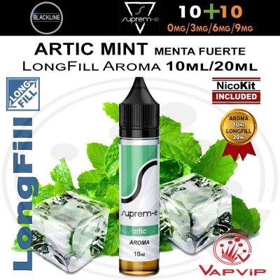 ARTIC 20ml Strong Mint eliquid Mini Shot - Suprem-e