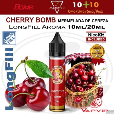 CHERRY BOMB 20ml eliquid Mini Shot - Suprem-e