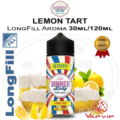 LEMON TART Aroma Longfill Dinner Lady