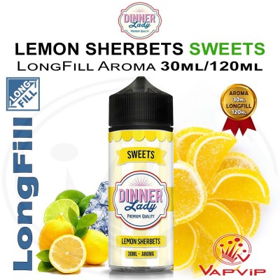 LEMON SHERBETS Aroma Longfill Dinner Lady