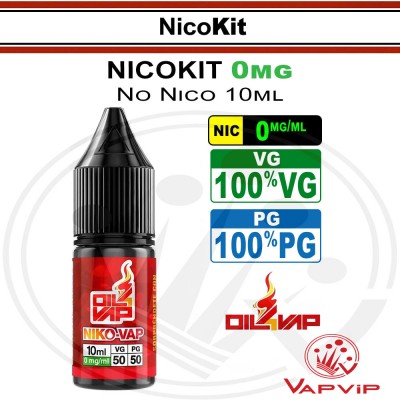 NicoKit Oil4Vap 0mg/ml Booster Nico-Shot