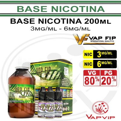 200ML Nicotine Base - VapFip