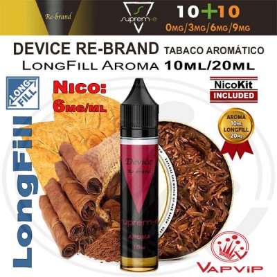 DEVICE RE-BRAND 20ml e-liquido Mini Shot - Suprem-e