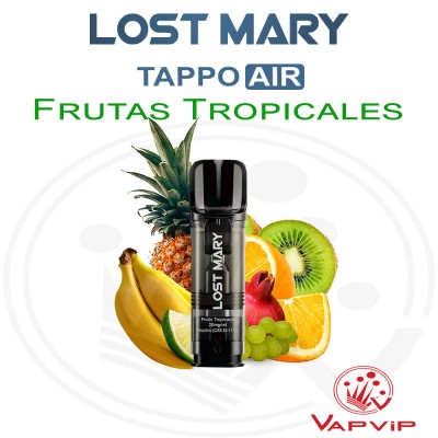 Cartucho Precargado FRUTAS TROPICALES Tappo Pod - Lost Mary