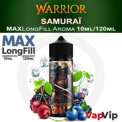SAMURAÏ MAXLongFill Aroma 10/120ml - Warrior