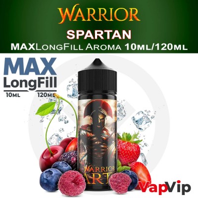 SPARTAN MAXLongFill Aroma 10/120ml - Warrior