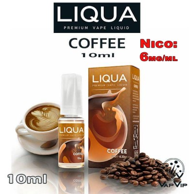 COFFEE E-liquid 10ml - LIQUA