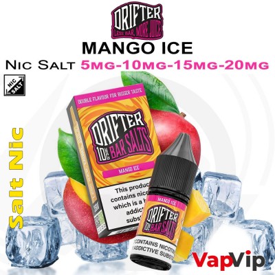 Nic Salt MANGO ICE - Drifter Bar Salts