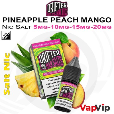 Nic Salt PINEAPPLE PEACH MANGO - Drifter Bar Salts