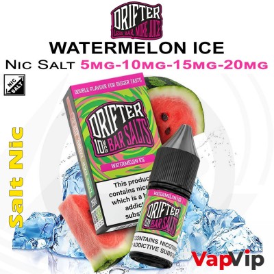 Nic Salt WATERMELON ICE - Drifter Bar Salts