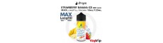 STRAWBERRY BANANA ICE BAR Juice MAX-LongFill Aroma 16/120ml - Drops