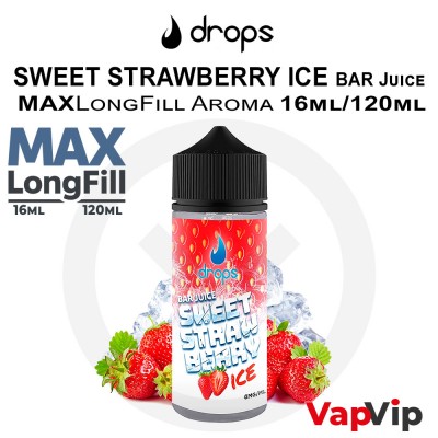 SWEET STRAWBERRY ICE BAR Juice Drops