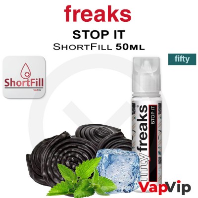 STOP IT (Licorice menthol) E-liquid - Freaks Fifty