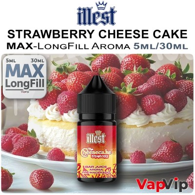 STRAWBERRY CHEESE CAKE LongFill 30ml Illest