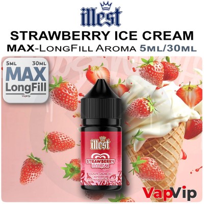 STRAWBERRY ICE CREAM LongFill 30ml Illest