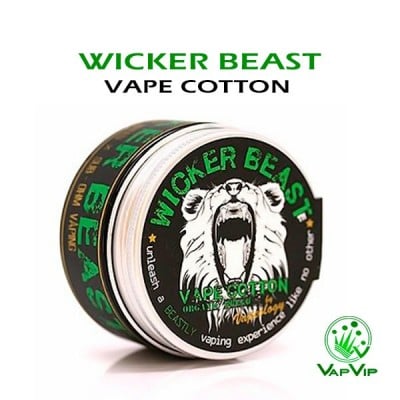 Algodon Wicker Beast Vape Cotton Especial para Vapeo