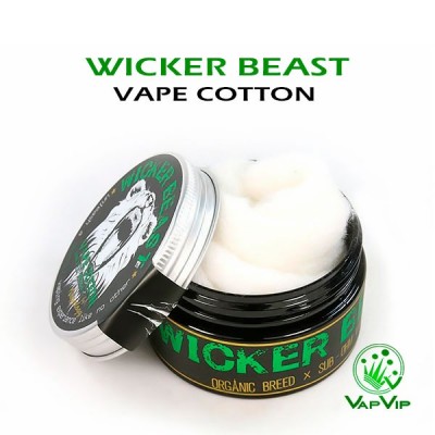 Algodon Wicker Beast Vape Cotton Especial para Vapeo