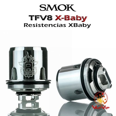 Resistencias TFV8 X-Baby by Smok