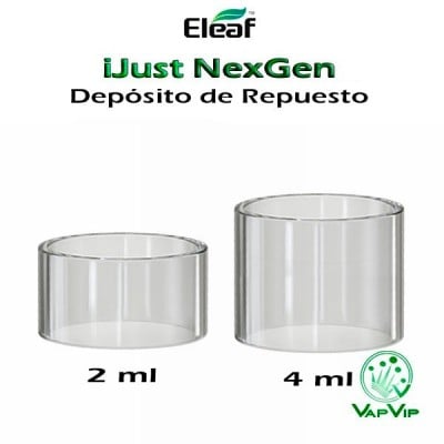 iJust NexGen 2 ml y 4ml Deposito de Repuesto Eleaf