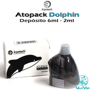 Depósito de Repuesto Atopack DOLPHIN 6ml y 2ml by Joyetech