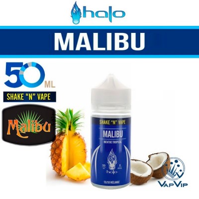 MALIBU Shake 'n' Vape E-liquido 50ml (BOOSTER) - Halo