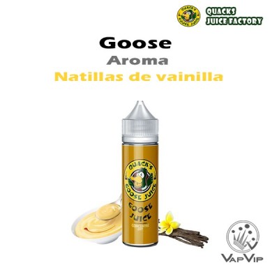 Vainilla - Goose AROMA 60ml - Quack's Juice Factory