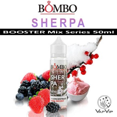 SHERPA E-liquid 50ml (BOOSTER) - Bombo