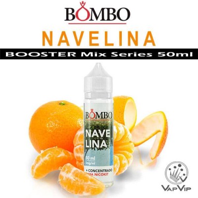 NAVELINA E-liquido 50ml (BOOSTER) - Bombo