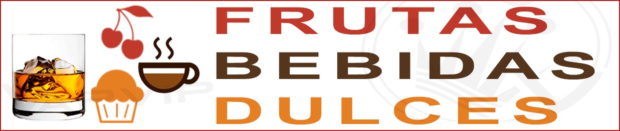 Frutas, Bebidas y Dulces