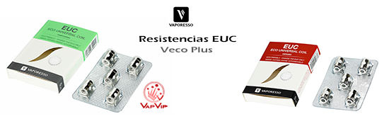 Resistencias EUC para VECO by Vaporesso comprar en España