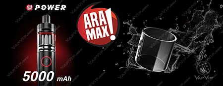 Aramax POWER: Depósito de repuesto Pyrex - Aramax! Vapeo en España