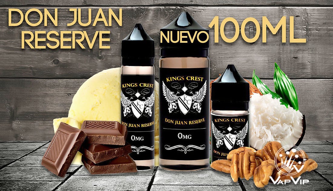 DON JUAN RESERVE E-liquido 100 ml - KINGS CREST en España