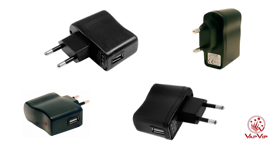 Battery Charger Adapter with USB Output