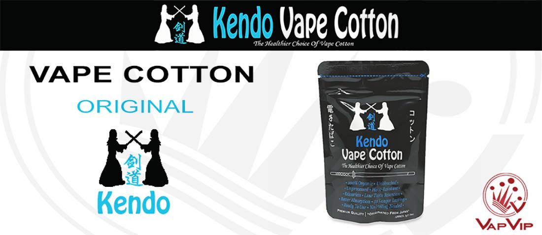 Algodón Kendo Vape Cotton Original España