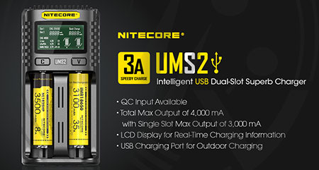 Nitecore UMS2 LCD barato en España