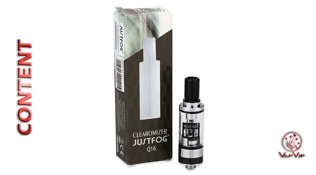 ATomizer Q16 by JustFog to buy in Europe and Spain