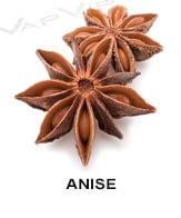 All flavors of anise to make e-liquids for vaping.