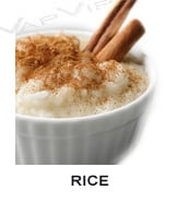 All flavors of rice to make e-liquids for vaping.